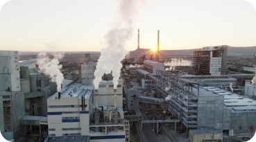 Soda ash industry with factory and production process